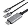 Bild von USB Typ-C auf HDMI Kabel 1.8m, Schwarz