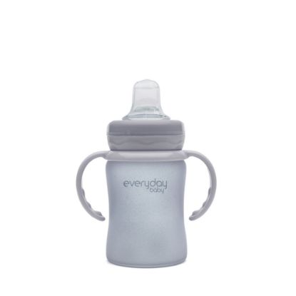 Bild von Glas-Trinkbecher "Sippy Cup", 150 ml, quiet grey