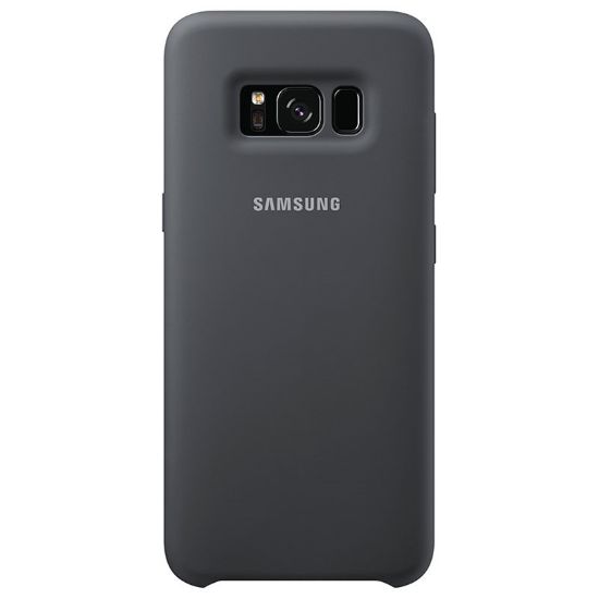Bild von Samsung Silicone Cover dunkelgrau Samsung S8+