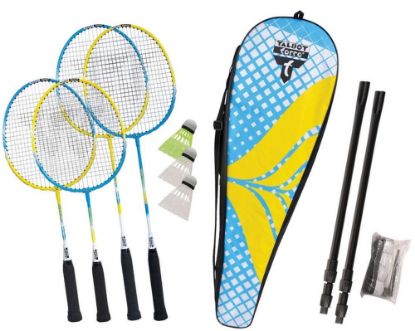 Bild von Badminton Set "Family", gelb/blau