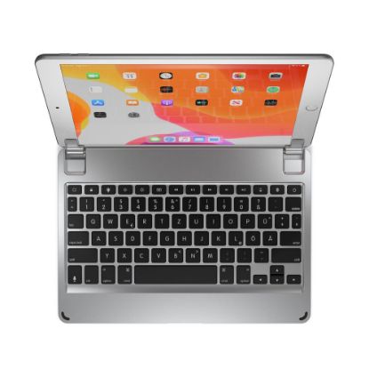 Bild von "QWERTZ" Bluetooth Tastatur für Apple iPad 10.2 (2019), Silber