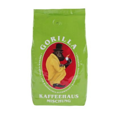 Bild von Kaffeebohnen "Gorilla Kaffeehaus Mischung", 1 kg