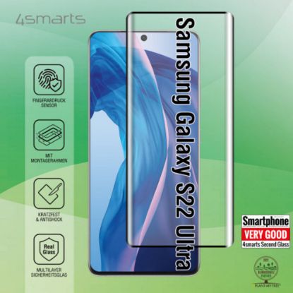 Bild von Displayschutzglas "Full Cover Samsung Galaxy S22 Ultra"