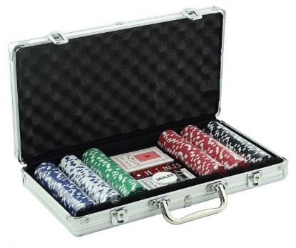 Bild von Poker-Set mit Koffer
