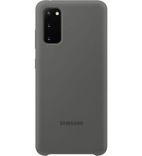 Bild von Silikon Schutzhülle "EF-PG980" für Galaxy S20, Grau