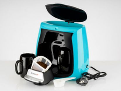 Bild von 2-Tassen-Kaffeeautomat, blau