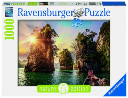 Bild von Puzzle: "Three rocks in Cheow, Thailand", 1000 Teile