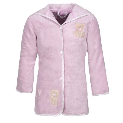 Bild von Bademantel "Teddy", 98/104, lavender