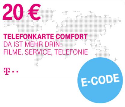Bild von Guthabentransfer Mobilfunk-Rechnung (Mobilfunk Postpaid) 20 Euro