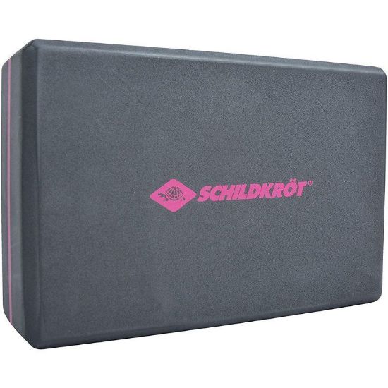 Bild von Yoga Block, grau-pink