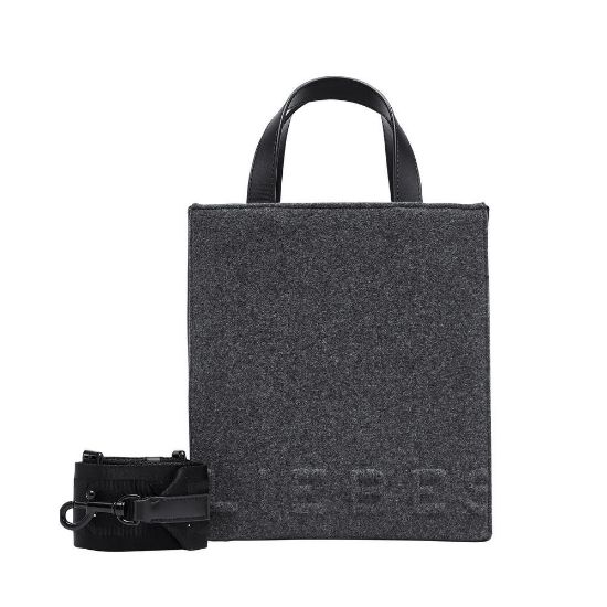 Bild von Handtasche "Cher Paper Bag S", grey/black
