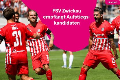 Tickets für FSV Zwickau vs. 1. FC Saarbrücken