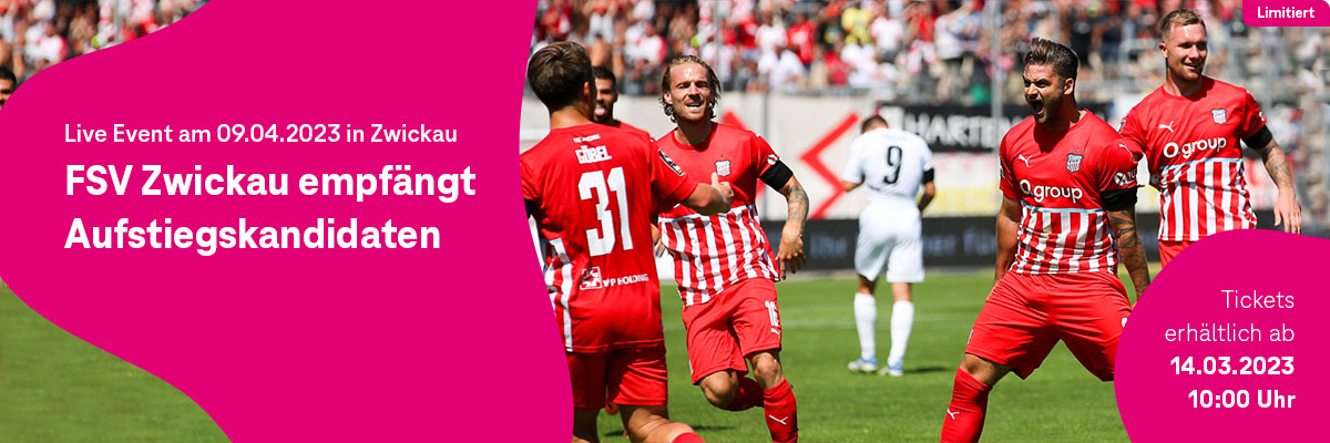 FSV Zwickau empfängt Aufstiegskandidaten