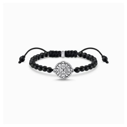 Bild von Armband "Elements of Nature", silber/schwarz