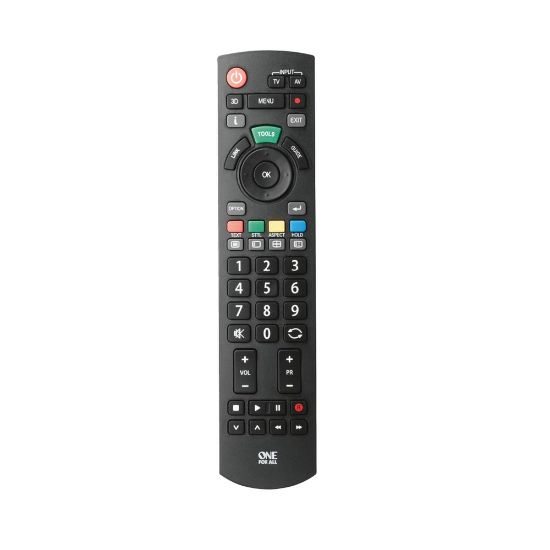 Bild von Ersatzfernbedienung "PANASONIC", Schwarz
