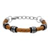 Bild von Armband "MADRID - FERNANDO", 22cm, braun