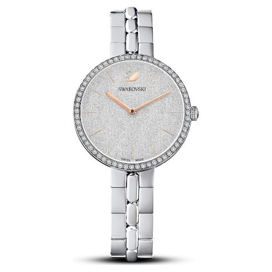 Bild von Quarzuhr "Cosmopolitan" mit Metallarmband, Silber