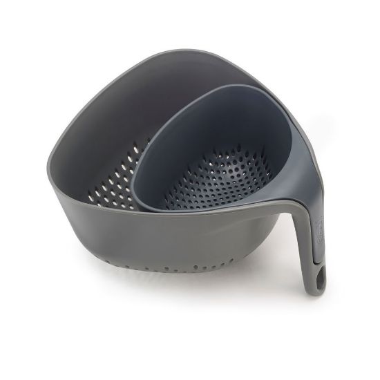 Bild von Sieb-Set "Nest", 2-tlg., grau