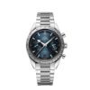 Bild von Chronograph "Speedmaster '57 Co-Axial Master", 40,5 mm, silber/blau