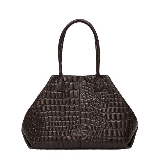 Bild von Shopper "CHELSEA Croco", cacao
