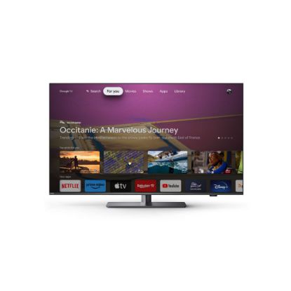 Bild von "4K UHD LED Smart TV" mit Ambilight, 55 Zoll, schwarz