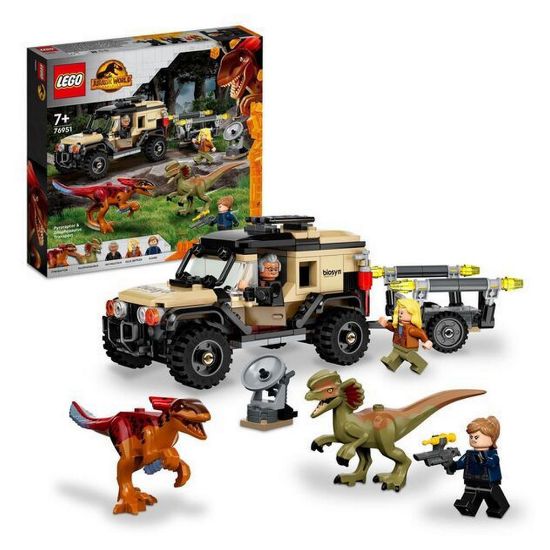Bild von "Jurassic World" Pyroraptor & Dilophosaurus Transport