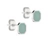 Bild von Ohrstecker "LJ-1306-E-07" aus Edelstahl, hellblau