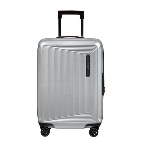 Bild von 4-Rollen-Bordtrolley "Nuon", 55cm, matt silver