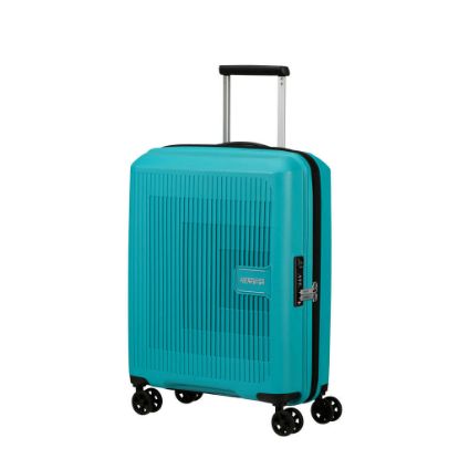 Bild von 4-Rollen-Bordtrolley "Aerostep", 55cm, turquoise tonic