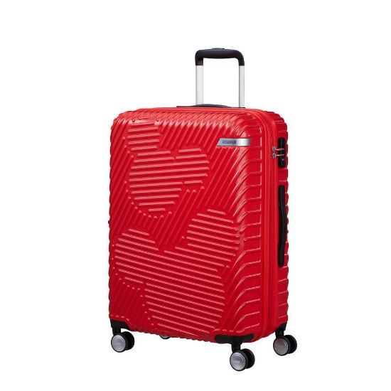 Bild von 4-Rollen-Trolley "Mickey Clouds", 66cm, Mickey classic red