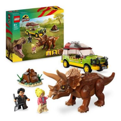 Bild von Bauspielzeug- Triceratops-Forschung "Jurassic World"