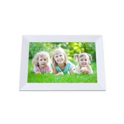 Bild von Digitaler Bilderrahmen "Frameo" Full-HD, WiFi, 10.1 Zoll, Weiß