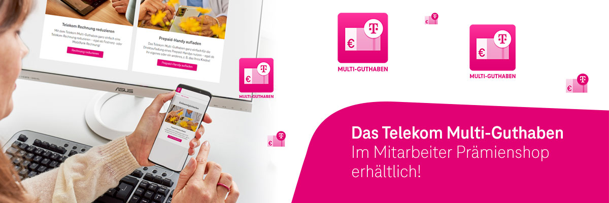 Telekom Multi-Guthaben im MPS erhältlich