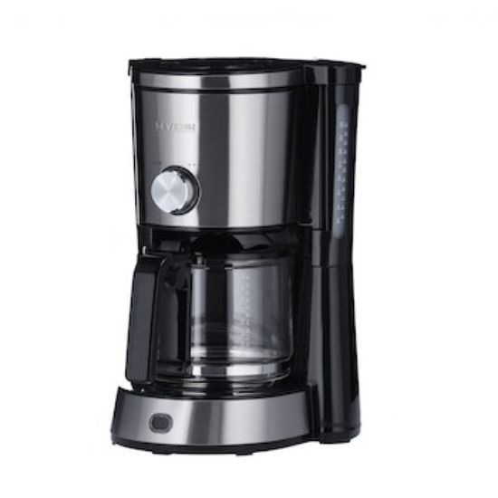 Bild von Kaffeemaschine Filterkaffee SWITCH mit Glaskanne, KA 4825, schwarz, silber