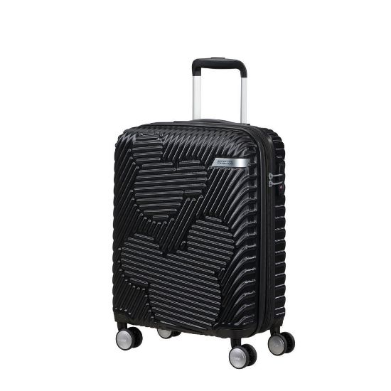 Bild von 4-Rollen-Bordtrolley "Mickey Clouds", 55cm, Mickey true black