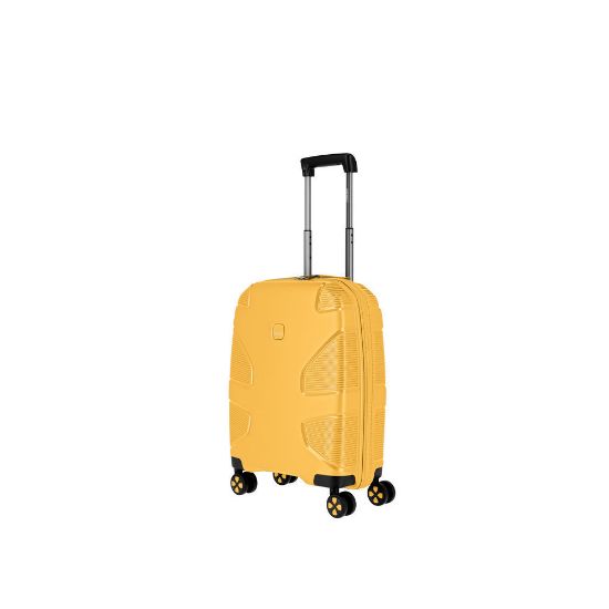 Bild von 4-Rollen-Bordtrolley "IP1" mit USB-Port, 55cm, sunset yellow