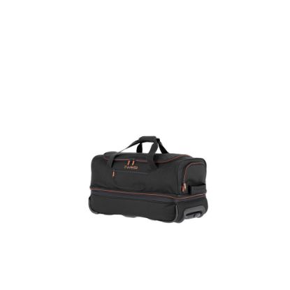 Bild von Rollenreisetasche mit Dehnfalte "Basics", S, schwarz