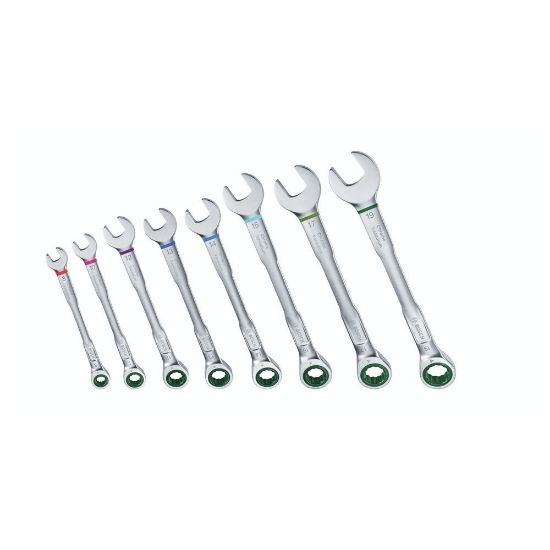 Bild von Schraubenschlüssel mit Ratsche Set 8-teilig