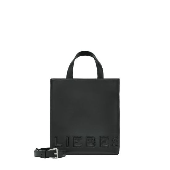 Bild von Handtasche "Paper Bag Tote", S, schwarz