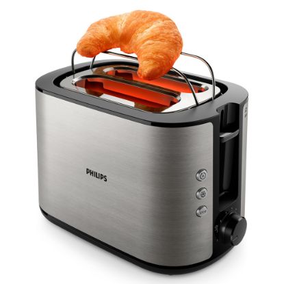 Bild von Edelstahl-Toaster, silber