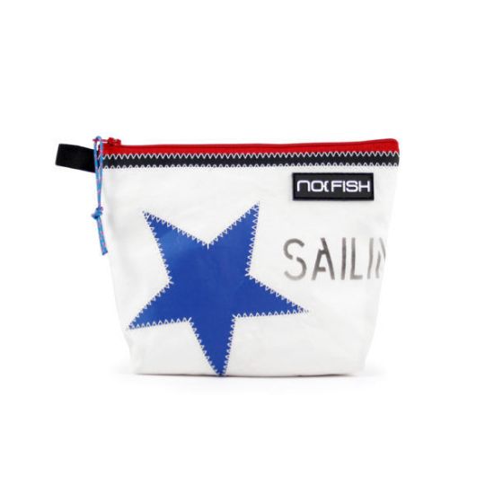 Bild von Kosmetiktasche "SAIL Stern", blau