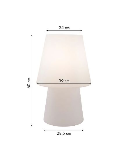 Bild von LED Lampe "No. 1", 60 cm, weiß