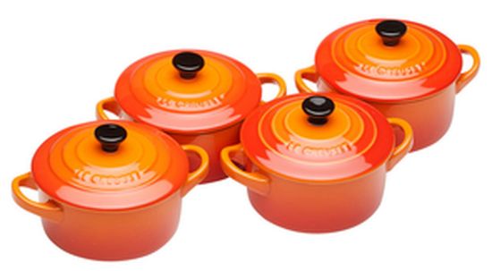 Bild von Mini Cocotte, 4-tlg., ofenrot
