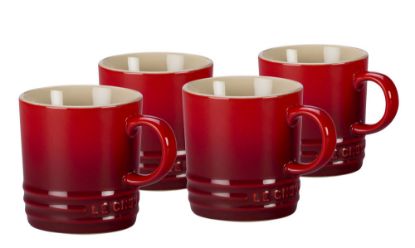 Bild von Becher-4er-Set, 350 ml, kirschrot