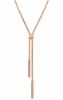 Bild von Edelstahlkette"LJ-0147-N-85", rosegold
