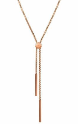 Bild von Edelstahlkette "LJ-0147-N-85", rosegold