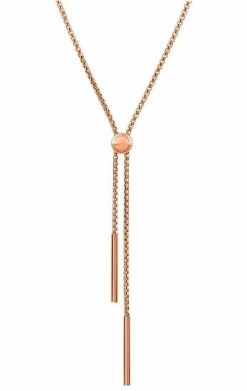 Bild von Edelstahlkette "LJ-0147-N-85", rosegold