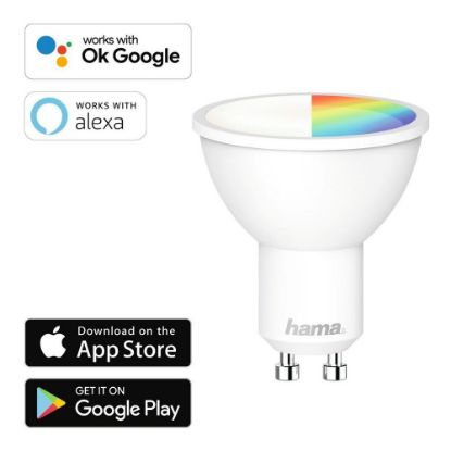 Bild von WiFi-LED-Lampe GU10, RGB
