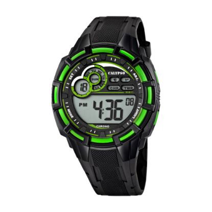 Bild von Armbanduhr "Chronograph K5625/3", schwarz-grün
