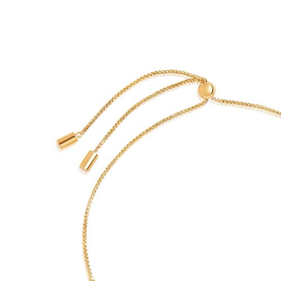 Bild von Armband mit weißen Zirkonia "Ellera Tennis", gold